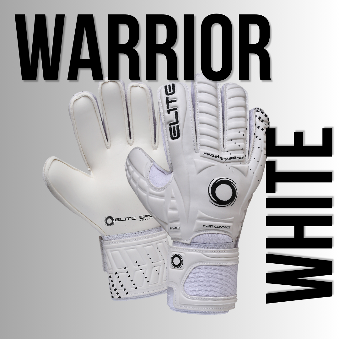 Вратарски ръкавици за деца Elite Sport Warrior White