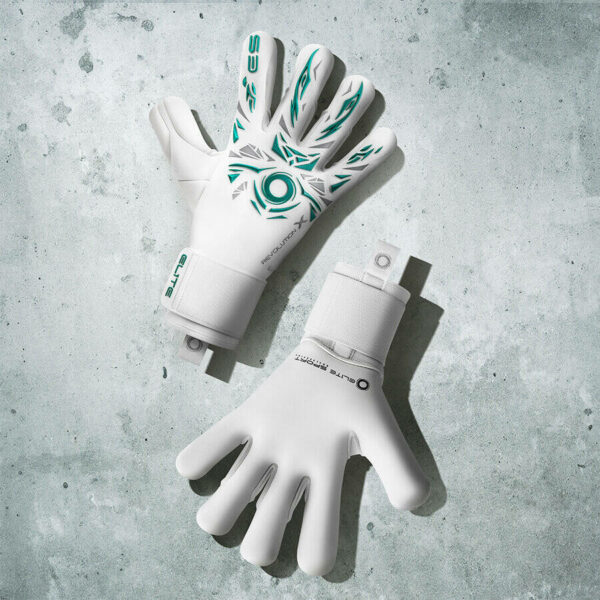 Вратарски ръкавици Elite Sport Revolution X EMERALD лимитирана серия 2025 - Image 2