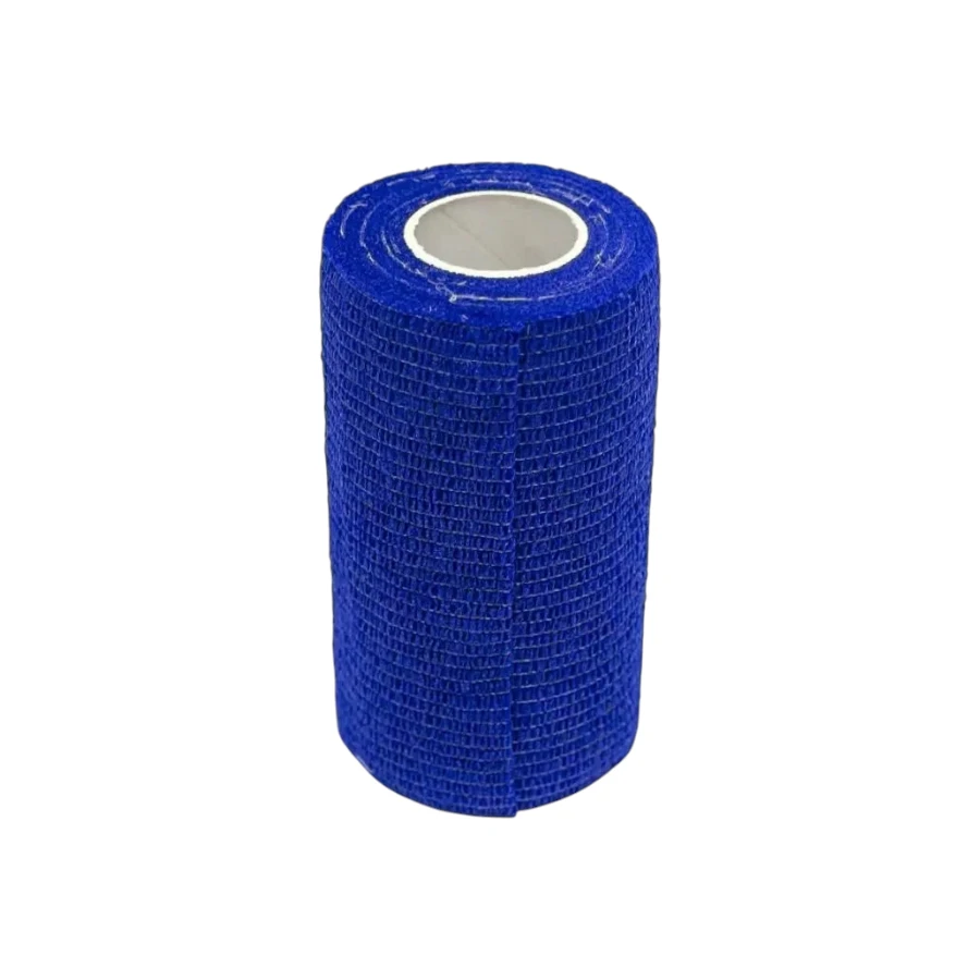 Еластичен бинт, кубан 7.5см. син
