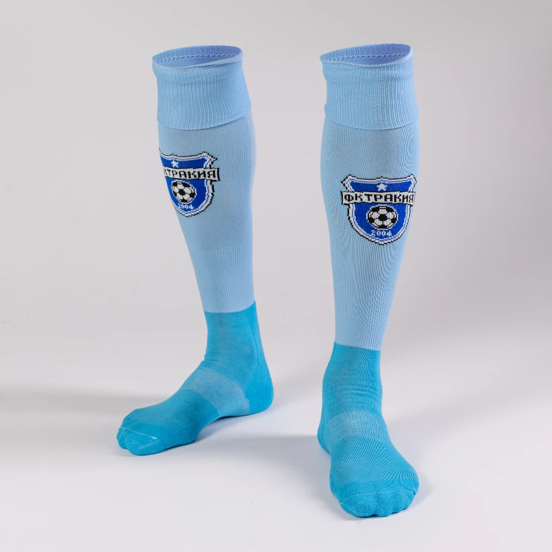 Мачови чорапи с лого със стъпало, гети